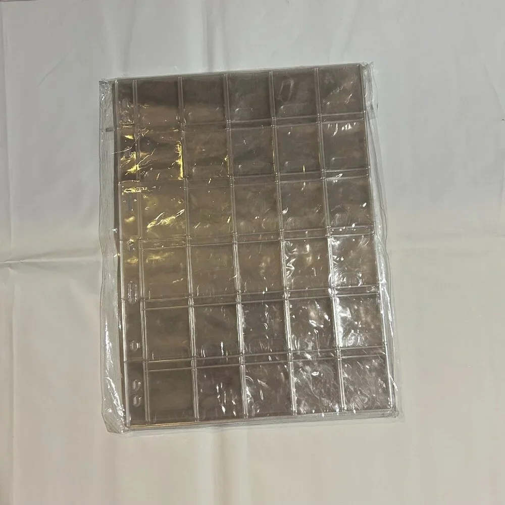 NEW 360 Pocket Coin Sleeves 12 Sheets Coin Pages Coin Collecting Supplies